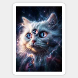 Meow-raculous Universe Sticker